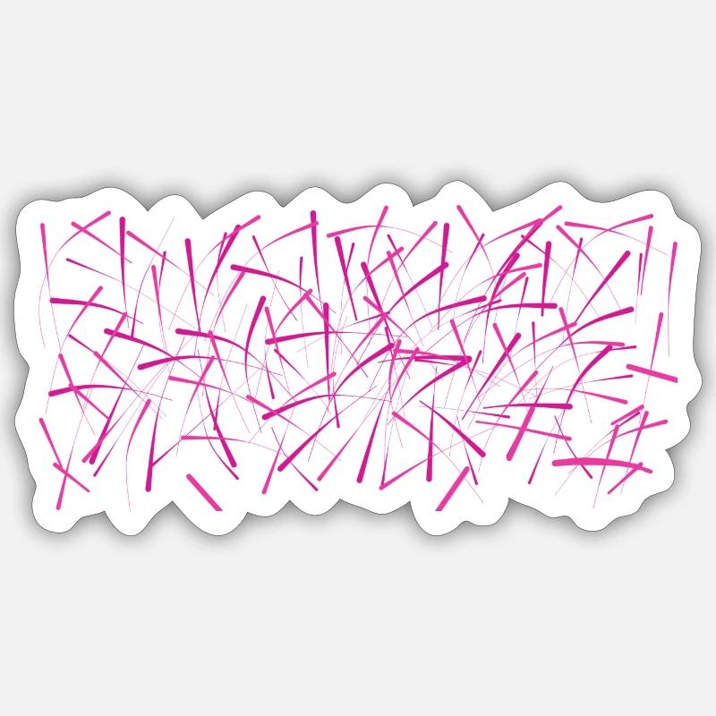 Rose Sticker taille S (10 x 10 cm)