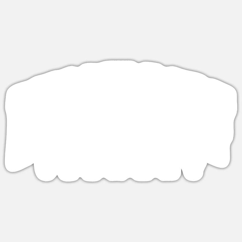 Düsseldorf - Sticker Größe S (10 x 10 cm) - Mattweiß