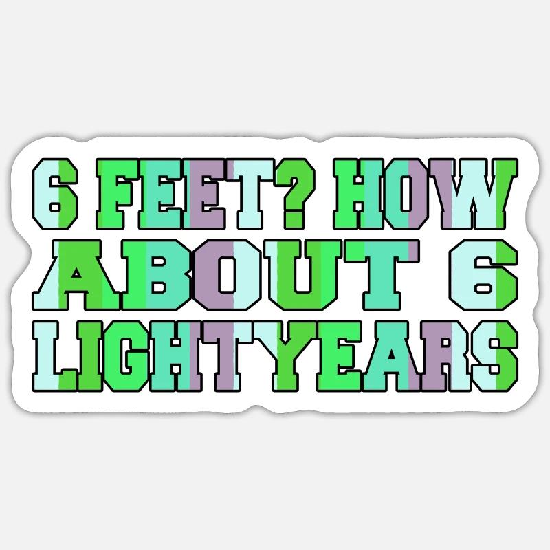 Alien Abduction 51 Weightless Celestial 2019 Sticker size S (10 x 10 cm)