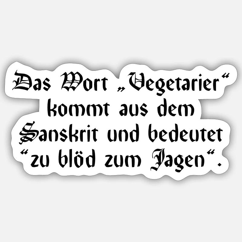 Sticker Größe S (10 x 10 cm) - 