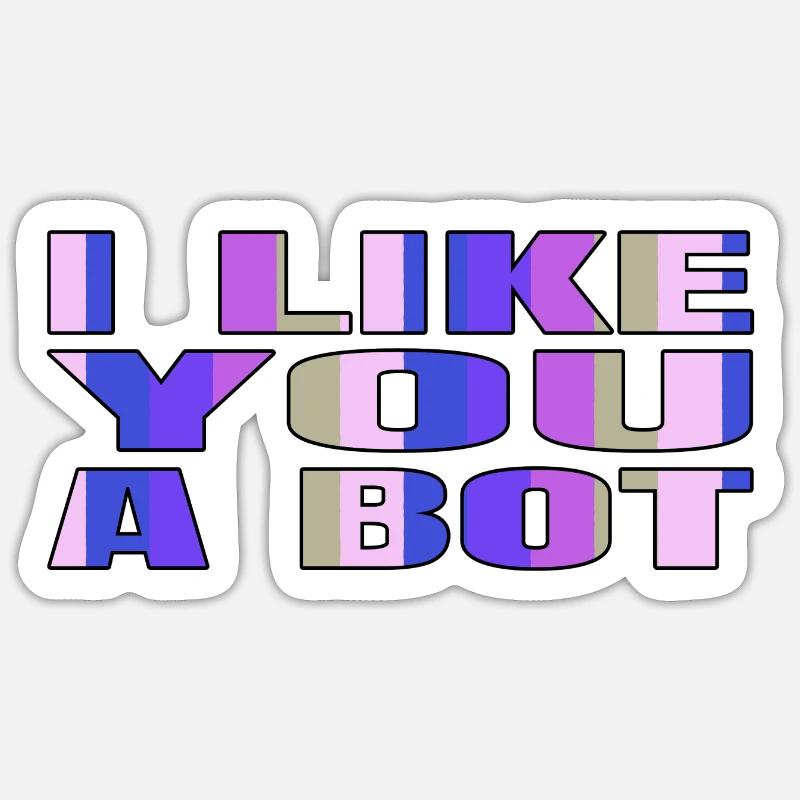 automation frc cool robots computer present idea Sticker size S (10 x 10 cm)