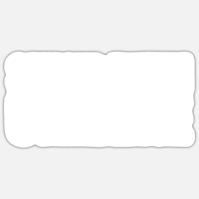 Stand with ukraine - Sticker taille S (10 x 10 cm) - blanc mat