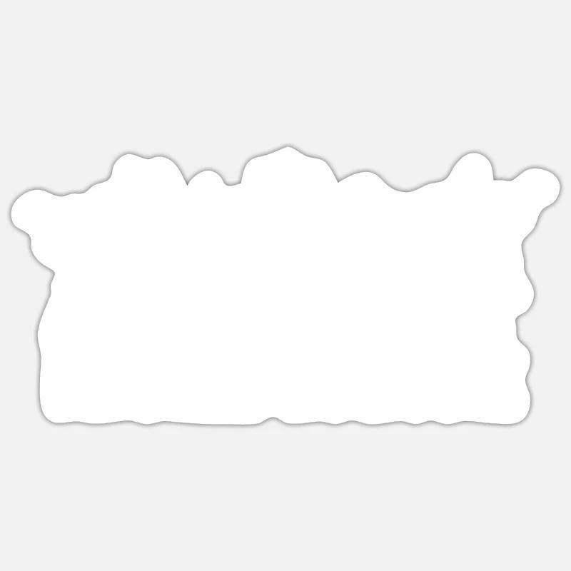 Danse Musique de danse - Sticker taille S (10 x 10 cm) - blanc mat