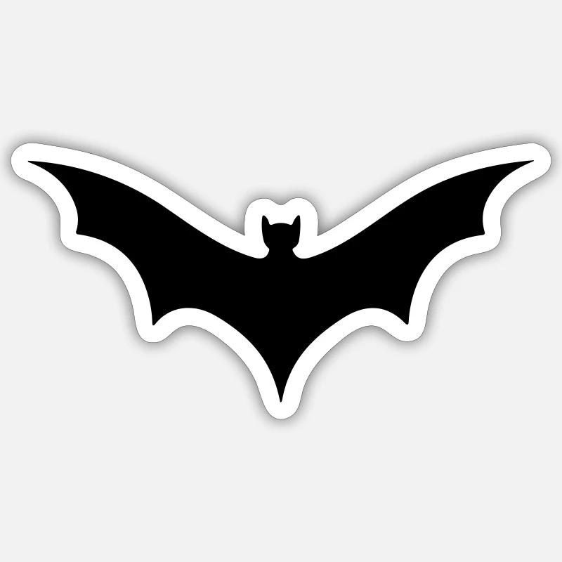 Bat Sticker size S (10 x 10 cm)