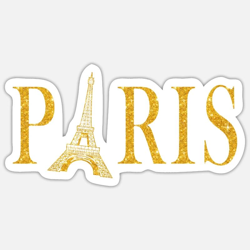 Paris Graphique Sticker taille S (10 x 10 cm)