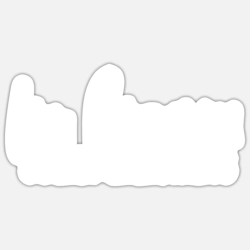 Sticker Größe S (10 x 10 cm) - 
