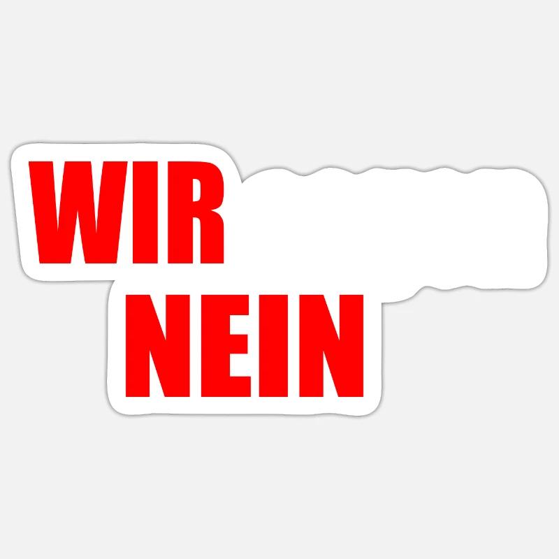 Sticker Größe S (10 x 10 cm) - 