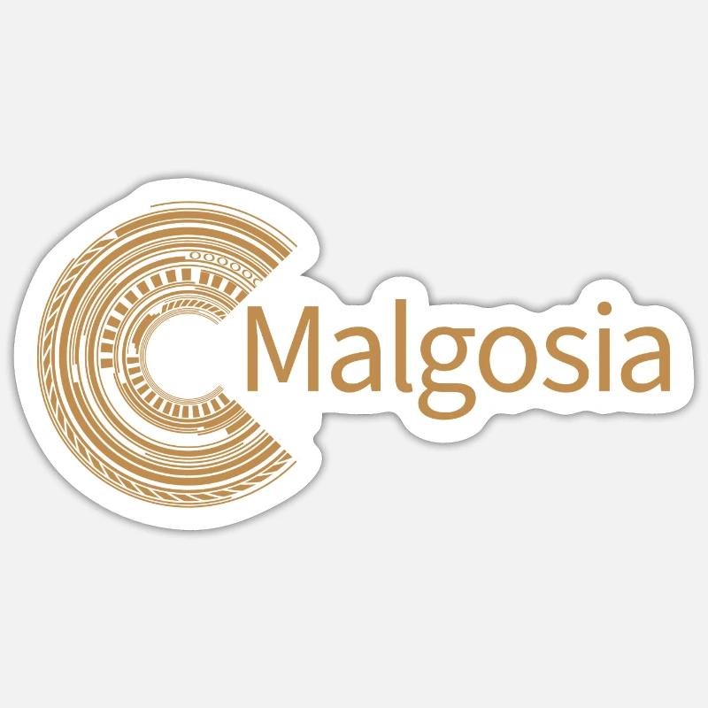 Für Malgosia - Sticker Größe S (10 x 10 cm) - Mattweiß