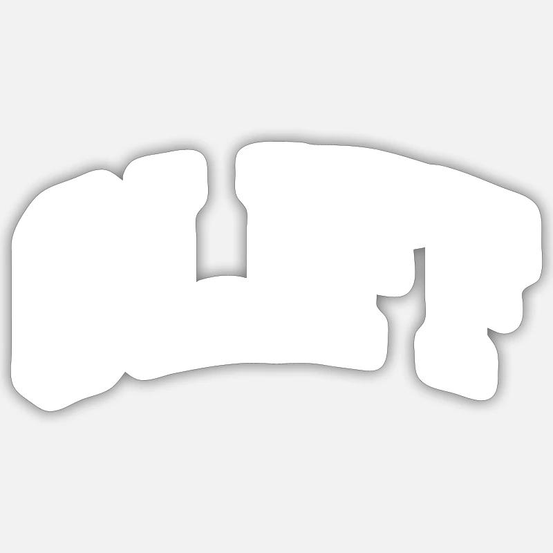 Cliff Sticker size S (10 x 10 cm)