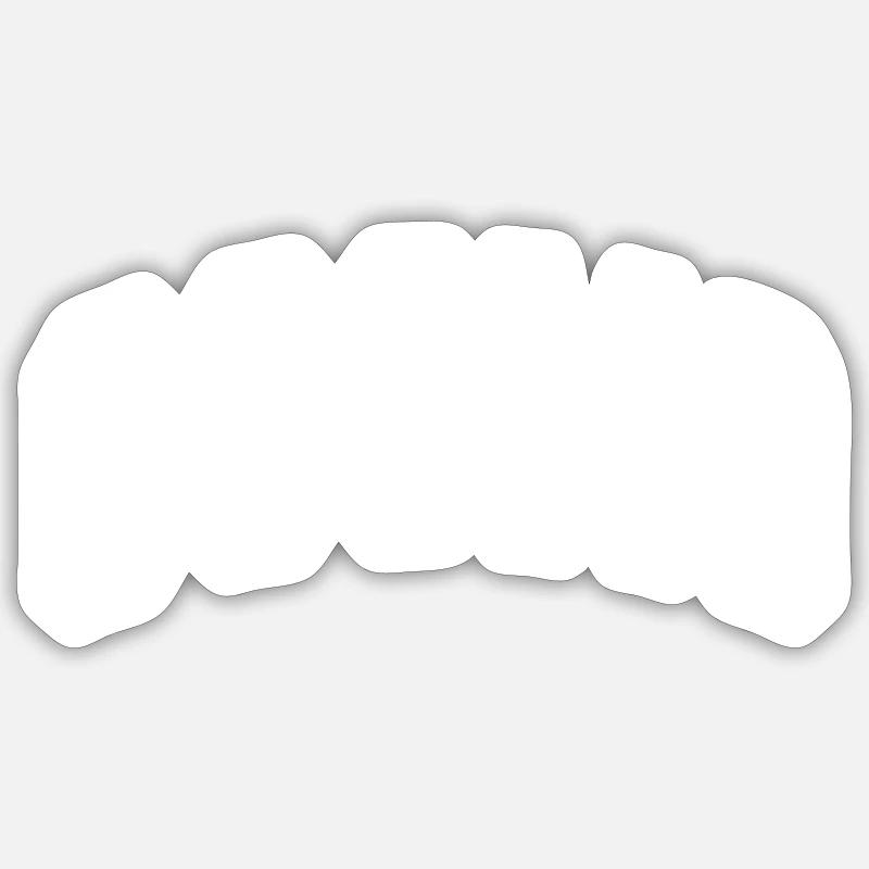 Cosmo - Sticker taille S (10 x 10 cm) - blanc mat
