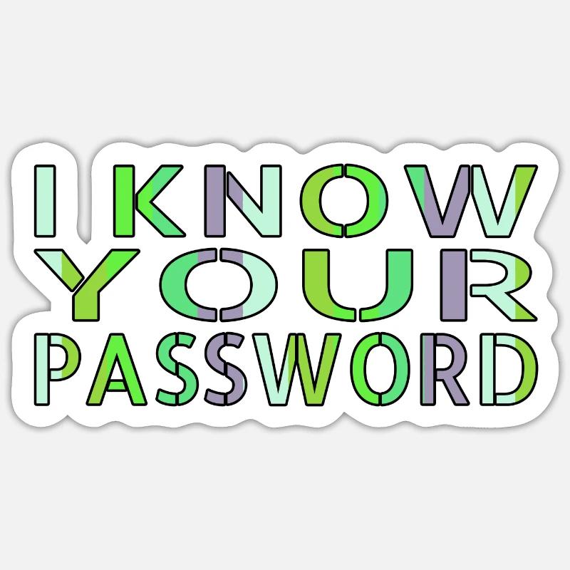 et gratuit wifi hacking coding doigts drôle Sticker taille S (10 x 10 cm)