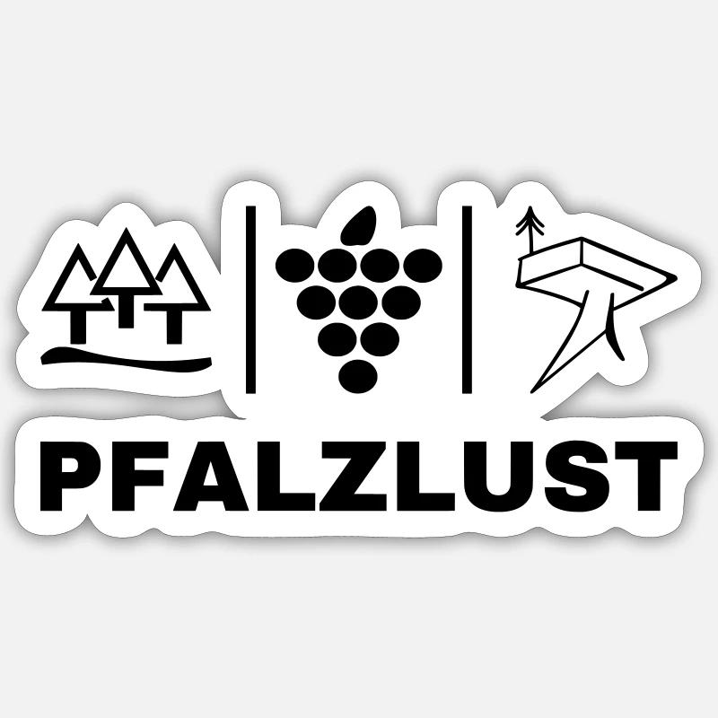 Pfälzer Life Style Sticker Größe S (10 x 10 cm)