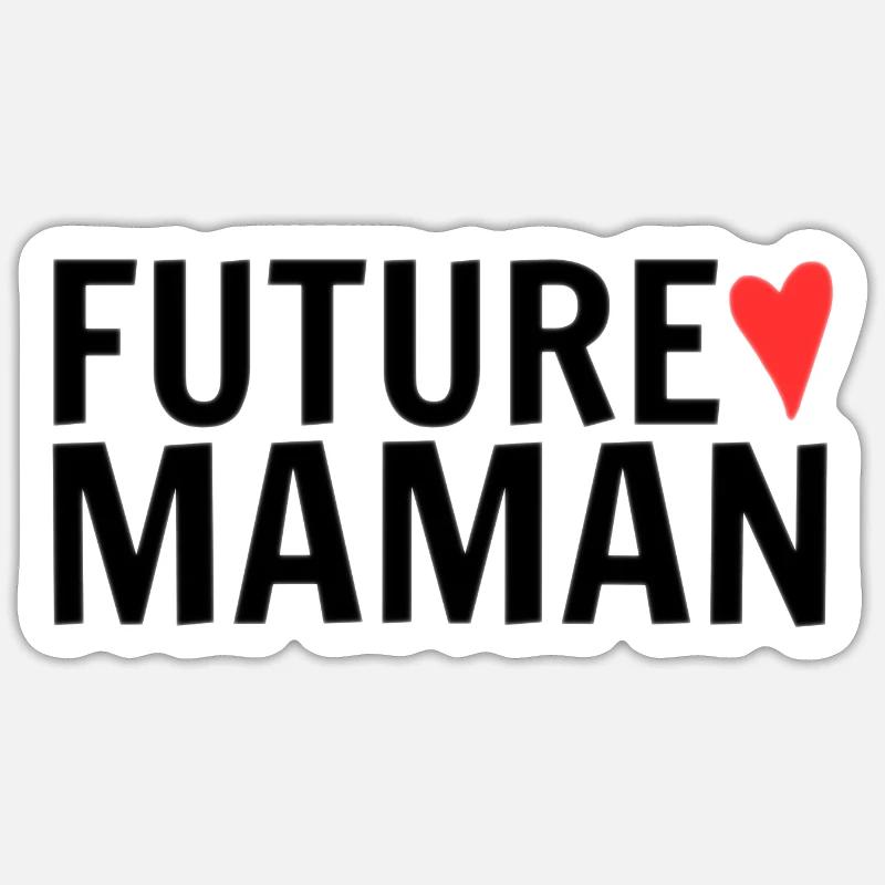 Future Maman 5 Sticker taille S (10 x 10 cm)