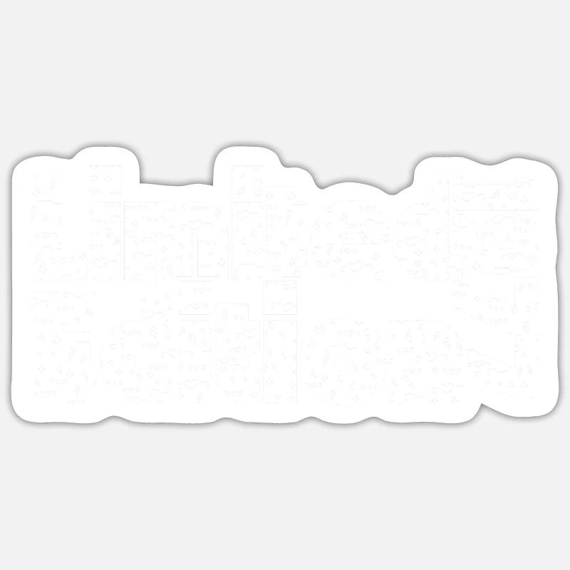 Limited Edition 1977 - Sticker taille S (10 x 10 cm) - blanc mat