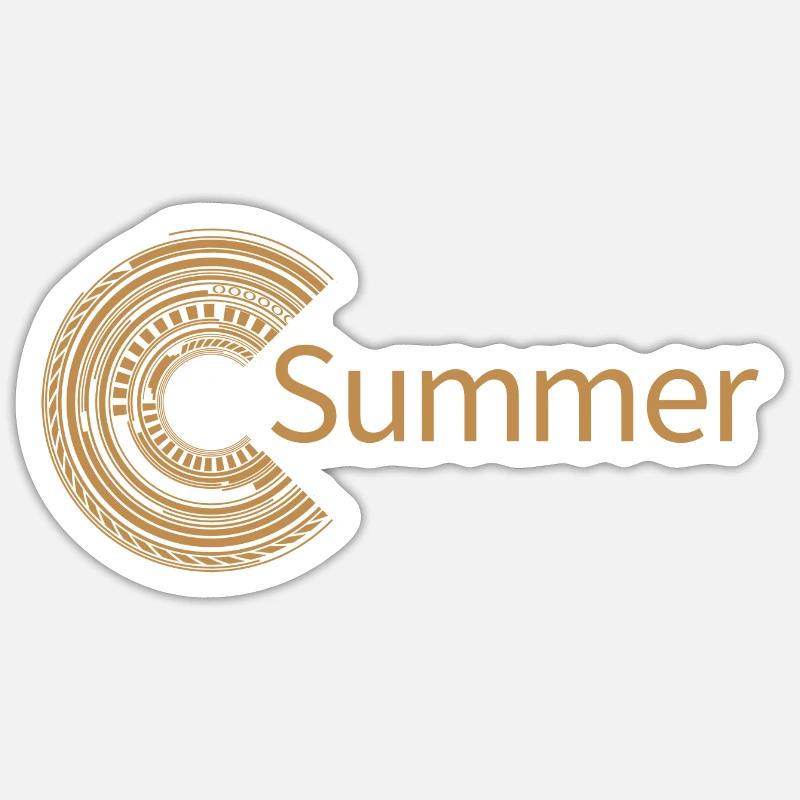 For Buzzer - Sticker size S (10 x 10 cm) - white matte
