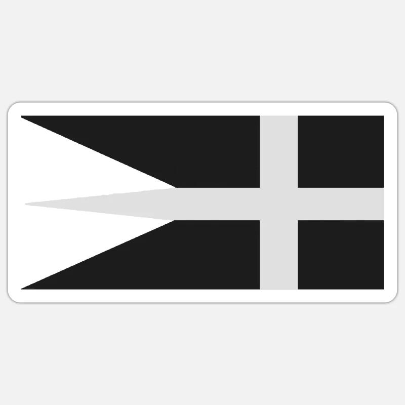 SUÈDE Sticker taille S (10 x 10 cm)