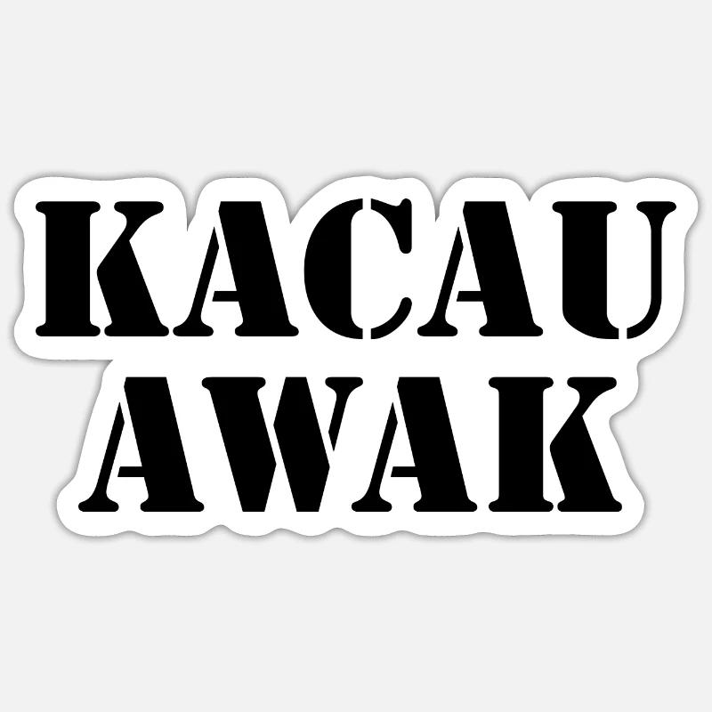 Malaysia - Sticker size S (10 x 10 cm) - white matte
