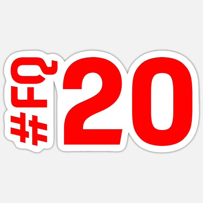 Sticker Größe S (10 x 10 cm) - 