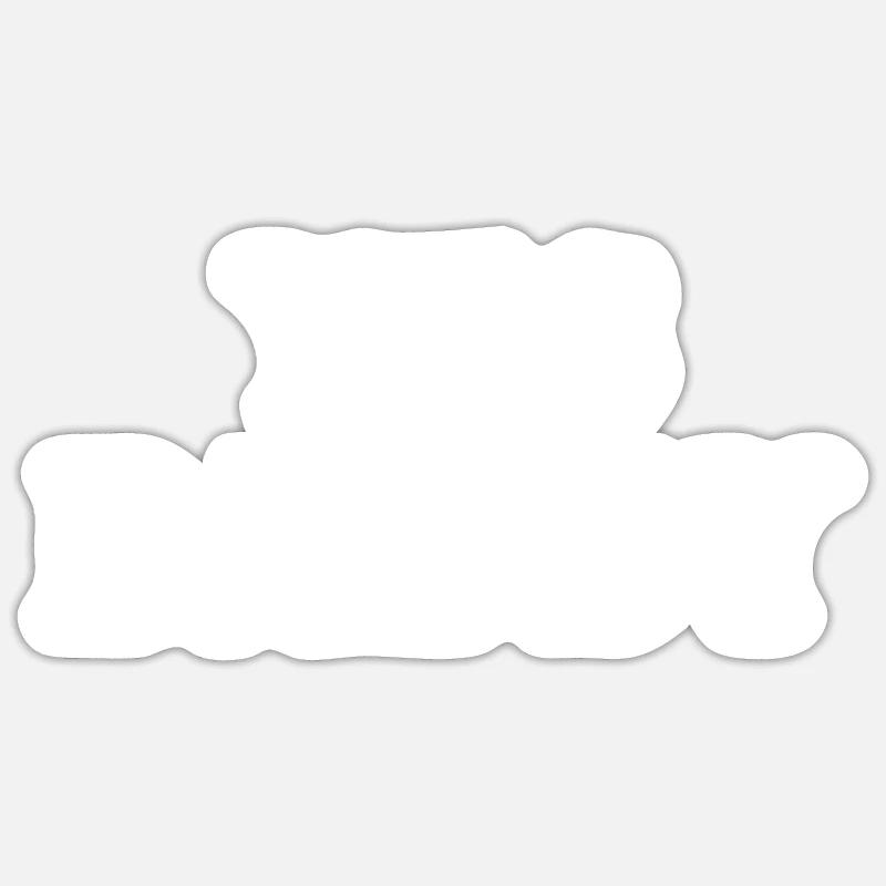 Yes daddy - Sticker size S (10 x 10 cm) - white matte