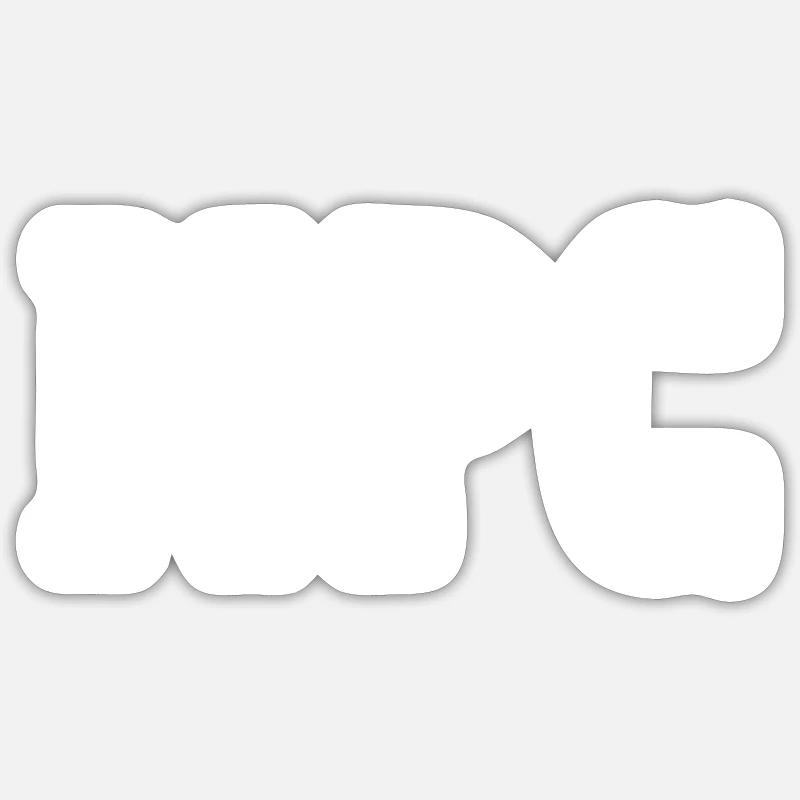 NPC - Sticker size S (10 x 10 cm) - white matte