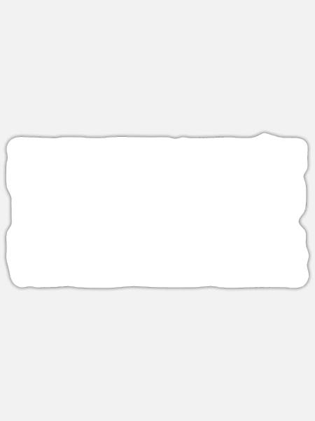 Reiner Name Design - Sticker Größe S (10 x 10 cm) - Mattweiß