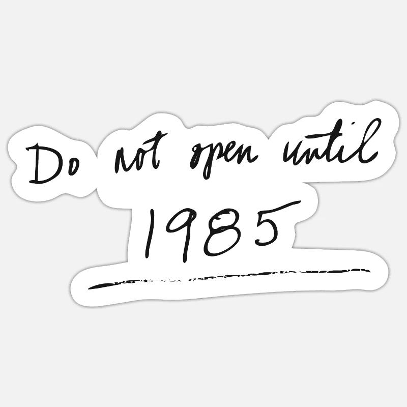 backtotheletter Sticker size S (10 x 10 cm)