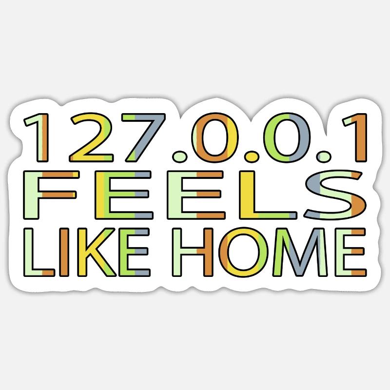 Funny FullStack Developer Sticker size S (10 x 10 cm)