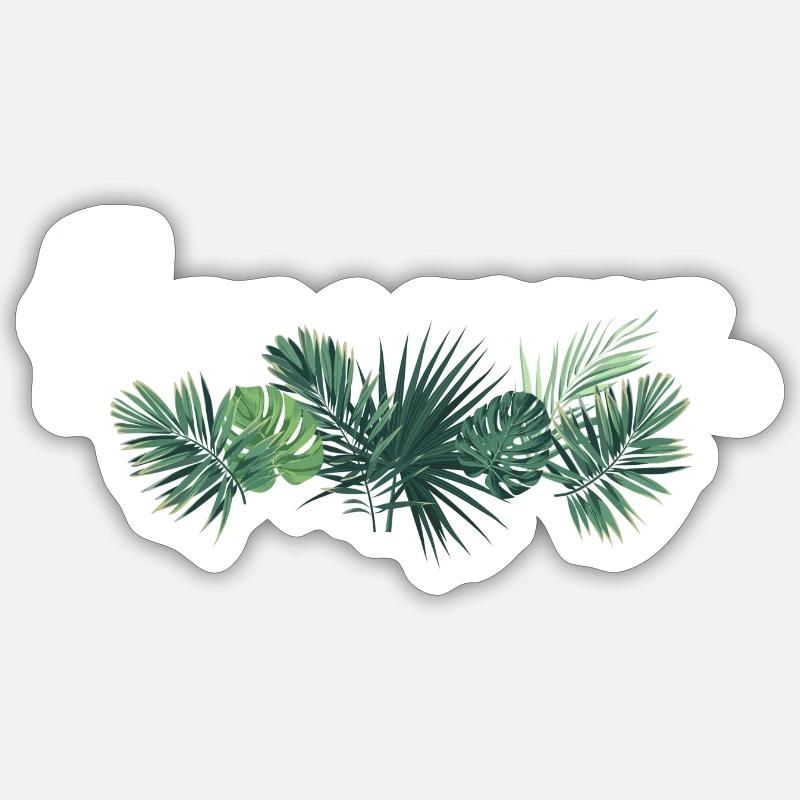 Fleur Sticker taille S (10 x 10 cm)