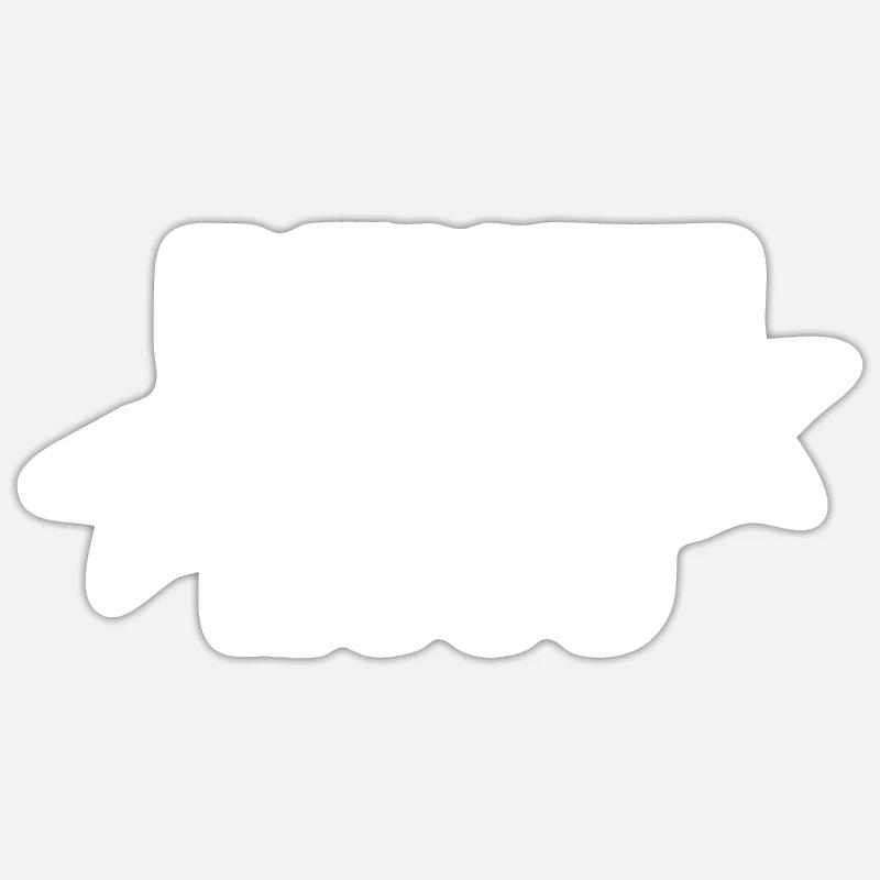 2000 - Sticker taille S (10 x 10 cm) - blanc mat