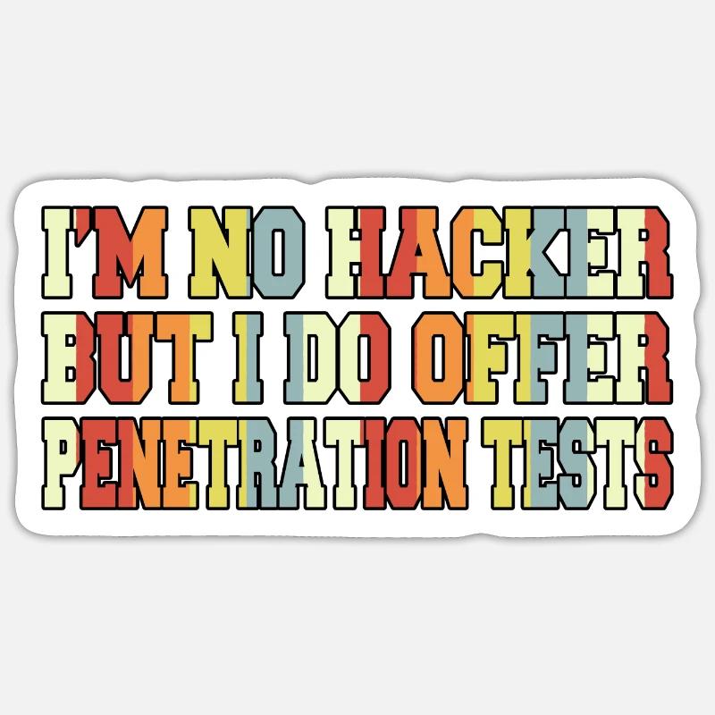 Birthday internet computer science - Sticker size S (10 x 10 cm) - white matte