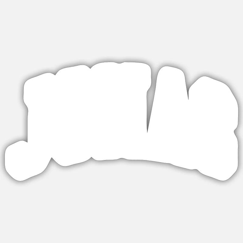 Sticker Größe S (10 x 10 cm) - 