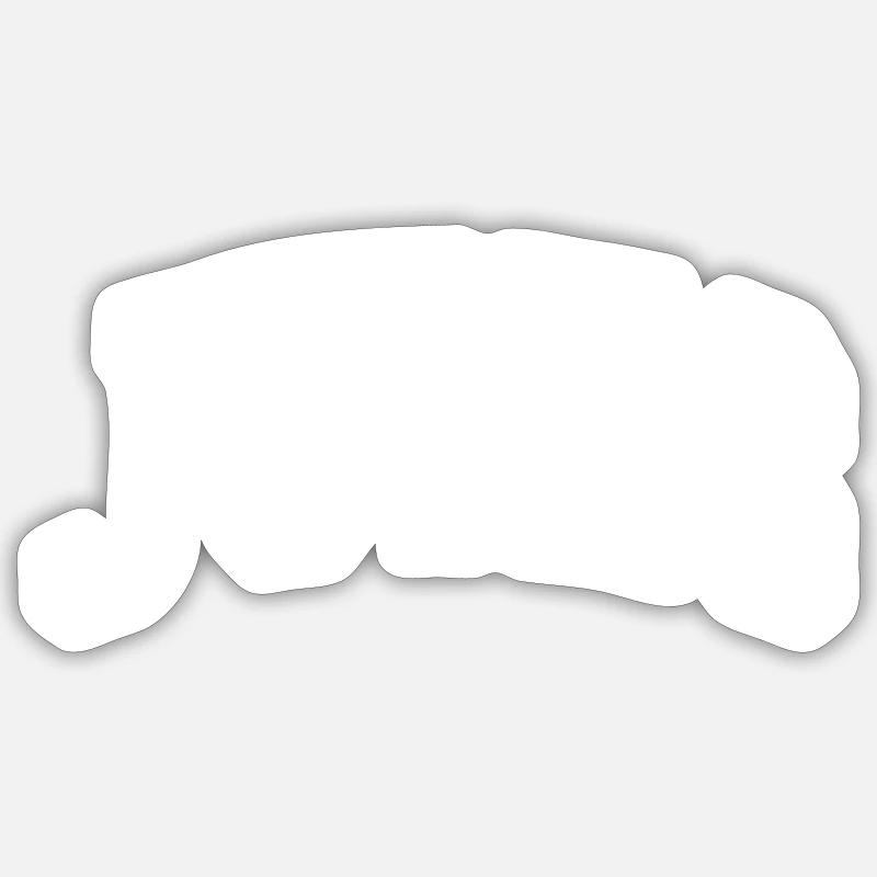 Junis - Sticker Größe S (10 x 10 cm) - Mattweiß