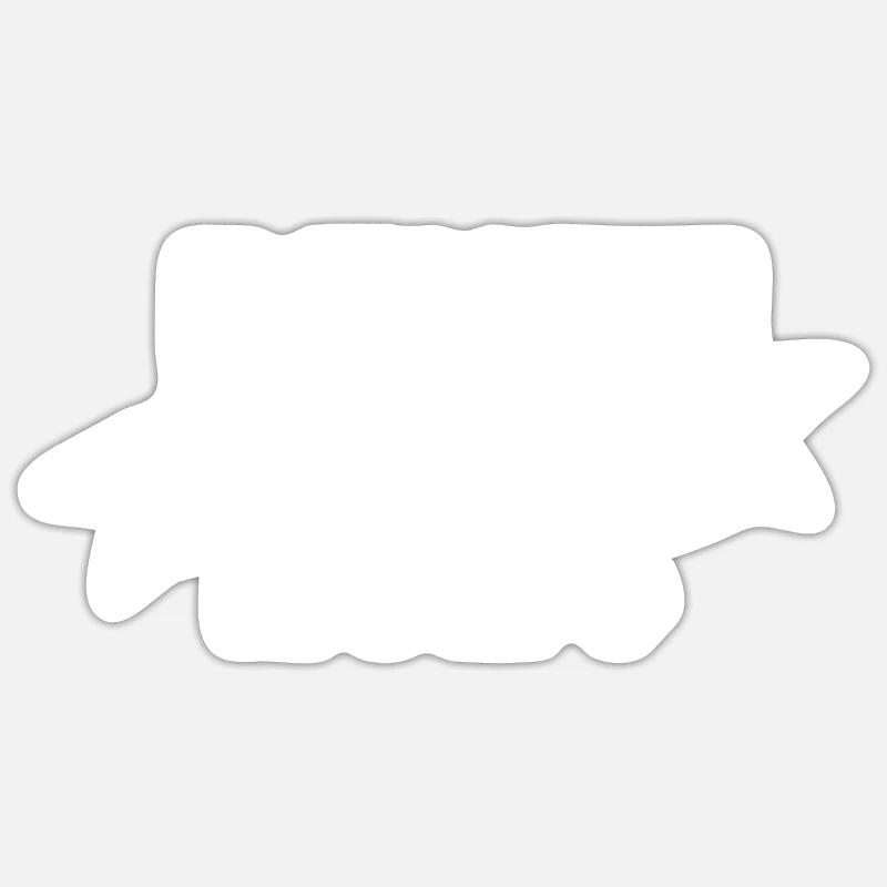 2024 2024 - Sticker Größe S (10 x 10 cm) - Mattweiß
