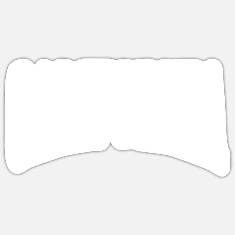 Californie - Sticker taille S (10 x 10 cm) - blanc mat