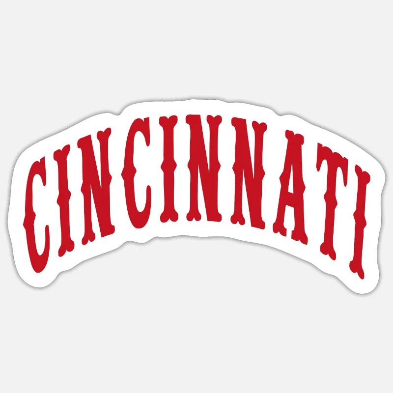 Cincinnati Sticker size S (10 x 10 cm)