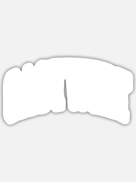 Gastwirt - Sticker Größe S (10 x 10 cm) - Mattweiß
