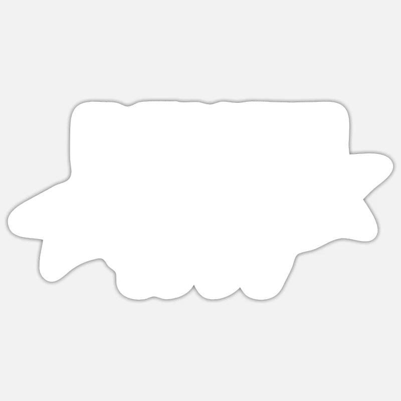 1997 1997 - Sticker taille S (10 x 10 cm) - blanc mat