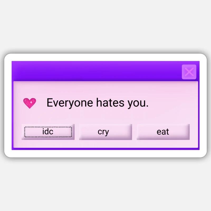 Sticker Größe S (10 x 10 cm) - 