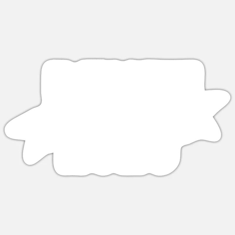 2020 - Sticker taille S (10 x 10 cm) - blanc mat