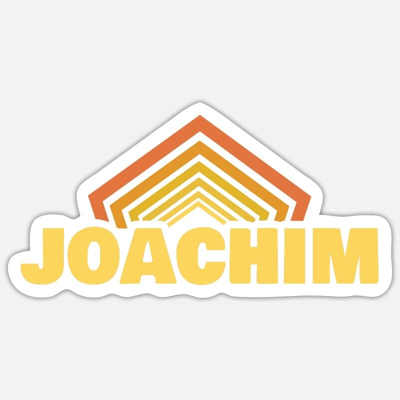 Joachim comme prénom Sticker taille S (10 x 10 cm)