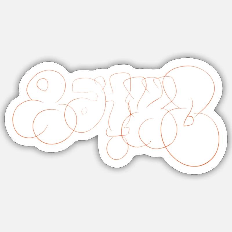 Sticker Größe S (10 x 10 cm) - 