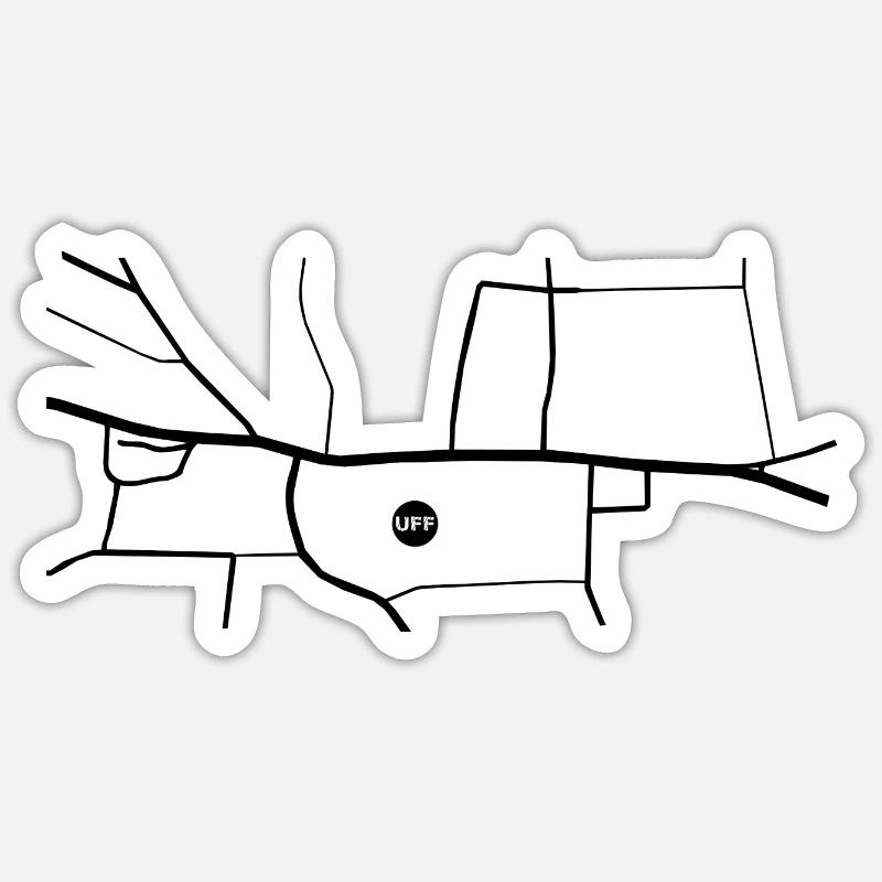 Sticker taille S (10 x 10 cm) - 