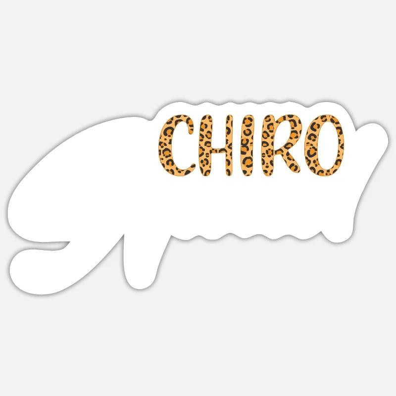 Chiro Squad - Chiropractor Chiropractic Assistant Sticker Größe S (10 x 10 cm)