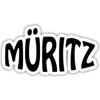 MÜRITZ - Sticker Größe S (10 x 10 cm) - Mattweiß - Vorne