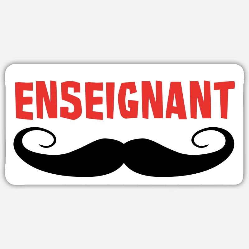 ENSEIGNANT Sticker taille S (10 x 10 cm)