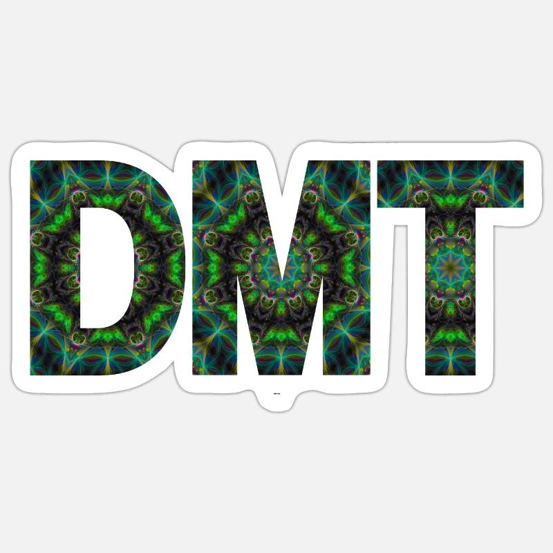 DMT Psychedelic Trip Ayahuasca Sticker taille S (10 x 10 cm)