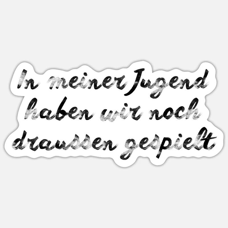 Sticker Größe S (10 x 10 cm) - 