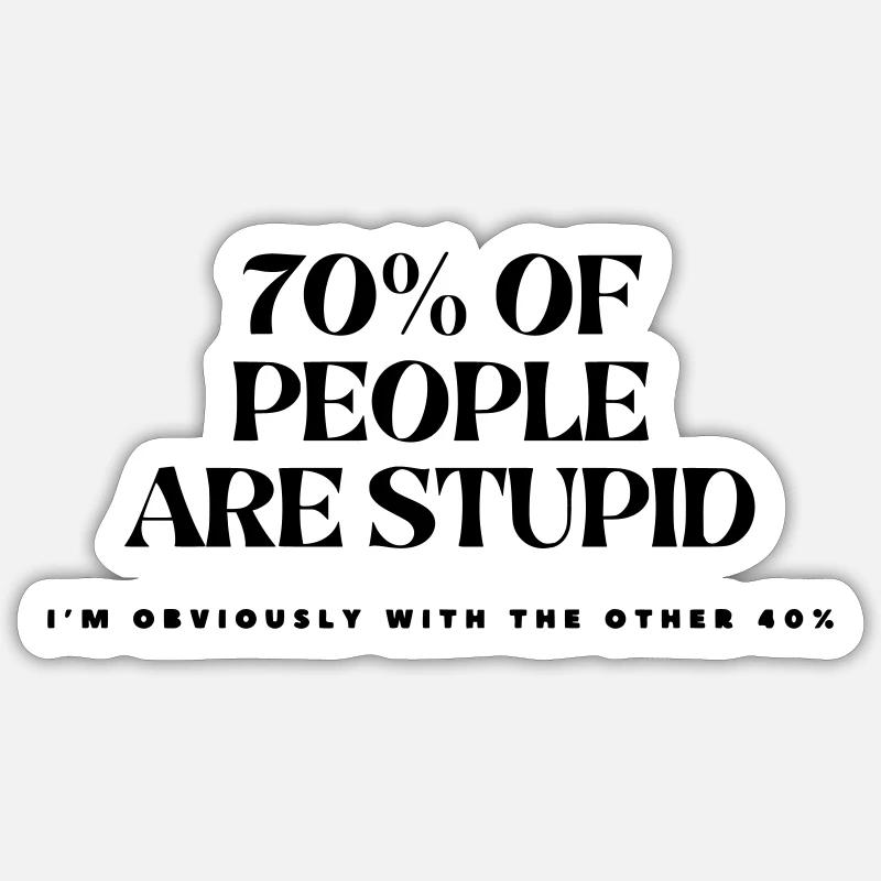 Sticker Größe S (10 x 10 cm) - 