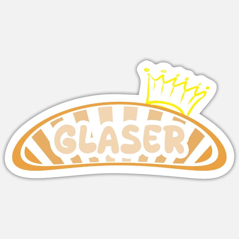 Beruf Glaser Sticker Größe S (10 x 10 cm)