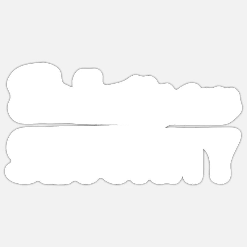 Groom SECURITY - Sticker size S (10 x 10 cm) - white matte
